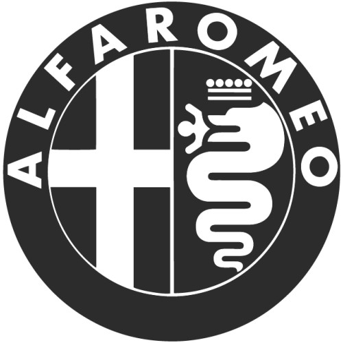 Alfa Romeo logo II samolepka